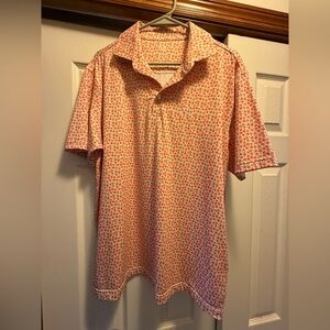 Rhoback men’s polo large The Absolute Peach